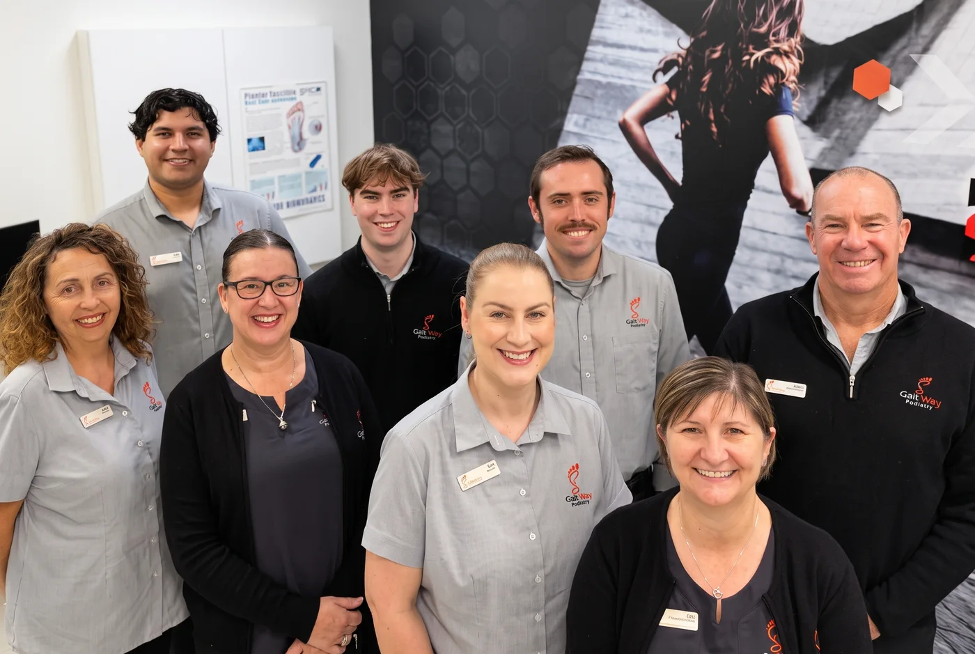 The Gait Way Podiatry team at the North Lakes clinic